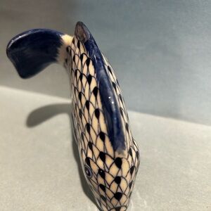 Blue and White Ceramic Fish Figurine blue/white China Fish/Koi